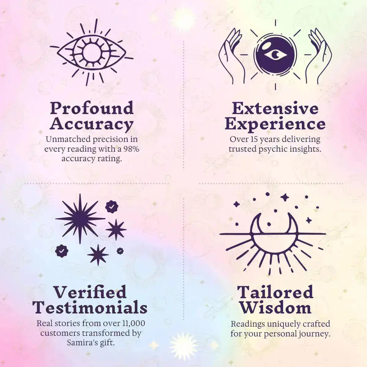 قراءات أولوية غير محدودة مع سميرة لمدة عام واحد thumbnail-image-3