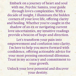 Full Psychic Reading by Samira thumbnail-image-6